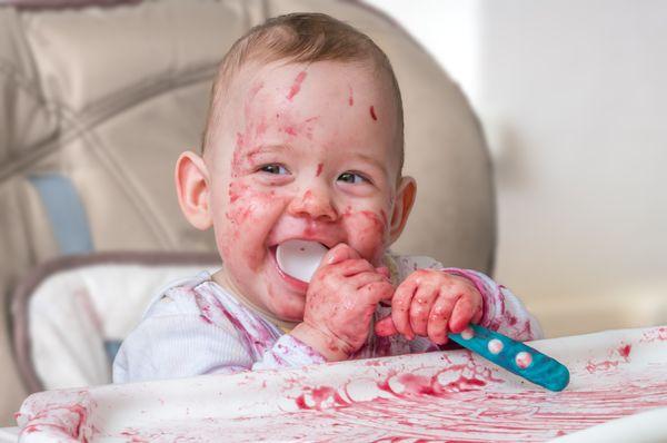 Got a picky eater? Who says messy play can't be fun and therapeutic!