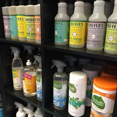 LOVE Mrs Meyers, Seventh Generation, Better Life and BioKleen Cleaning products?  SO DO WE!! Get yours here next time you're in the area!