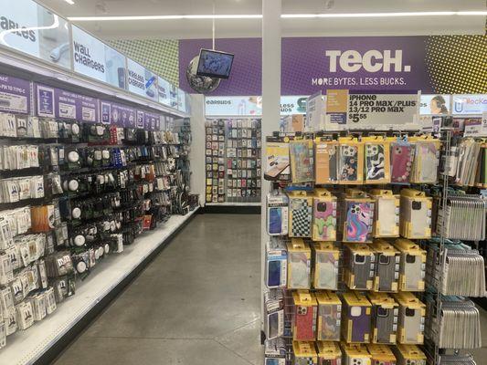 The tech area for five and below