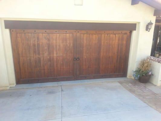 Wooden Garage Door Repair & Service Specialist