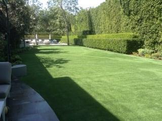 Artificial grass is low maintenance, ensuring you get to enjoy your big backyard instead of constantly work on it.