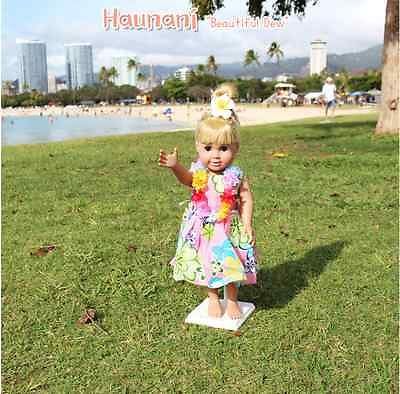 Hawaiian Doll Clothes-Haunani, 18inch Doll Dress, American Girl Doll Clothes