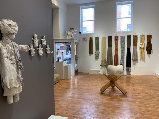 Priscilla Roggenkamp and Sue Cavanaugh work showing January/February 2019