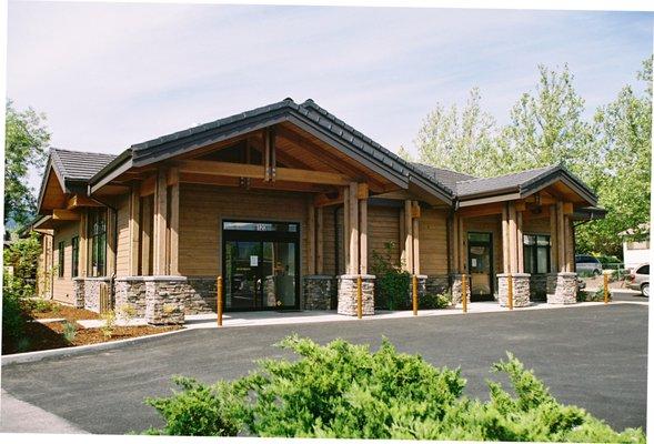 Cascade Surgery Center. Located here in Grants Pass adjacent to our clinic.