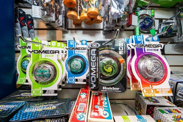 Yoyo's, pick up sticks, marbles, jacks and kendamas from the timeless to the new