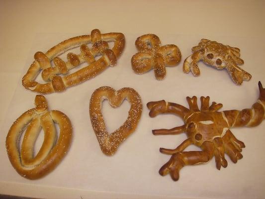 custom pretzels for holidays or special occasions