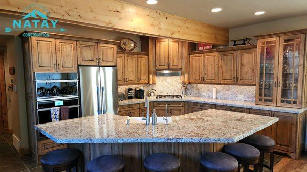 Kitchen remodel.