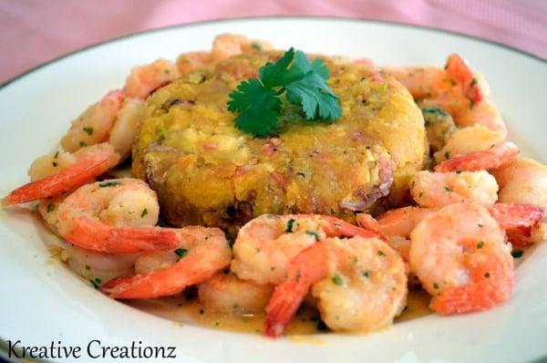 Shrimp Mofongo