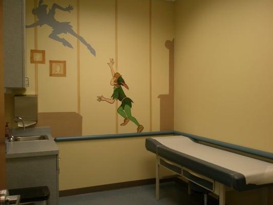 Pediatric exam room