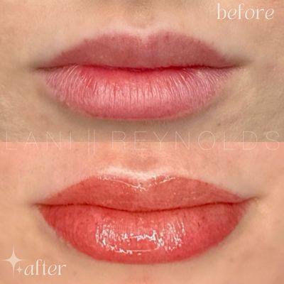 Before // After Lip Blush