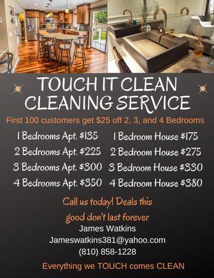 Touch It Clean Cleaning Company