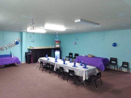 Party rooms