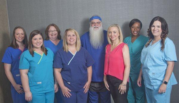 The staff at Mississippi Maternal-Fetal Medicine