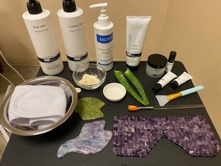 I only use the best products for a holistic healing facial.