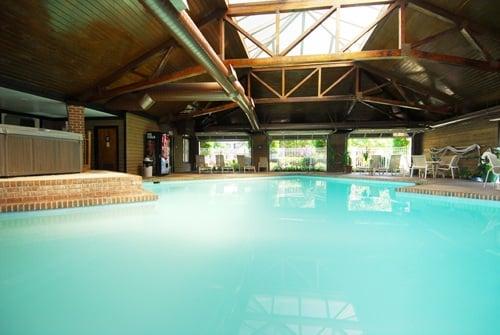 Indoor heated pool!