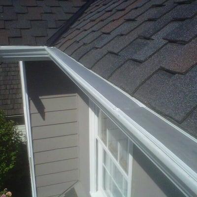 Premium Gutter Guards installed to prevent clogged gutters from every happening again!