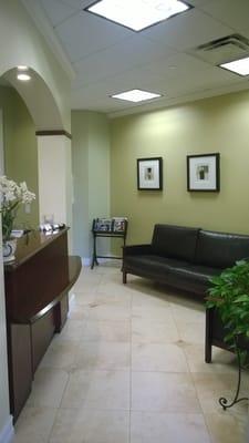 Lobby with live reception