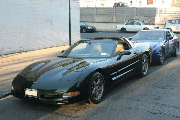 2001 Corvette Paint/ Body Process