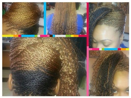 Senegalese braids