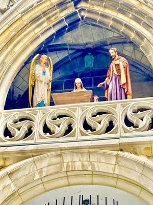 Annual Nativity Scene-exterior of Archbishop Quigley Center 2021