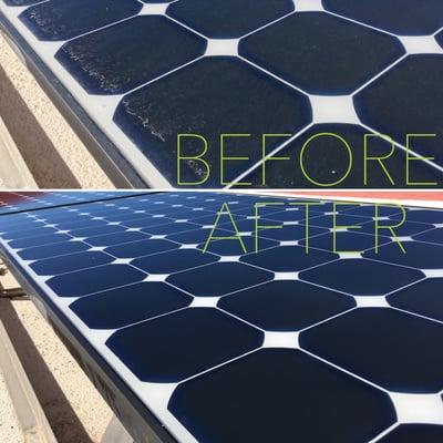 We do photovoltaic cleaning as well!