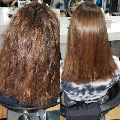 Keratin treatment by Jennifer Cadd