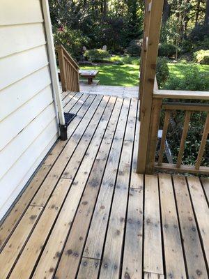 Sanded deck 3