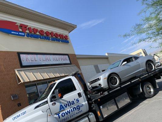 We tow vehicles to your shop of choice.