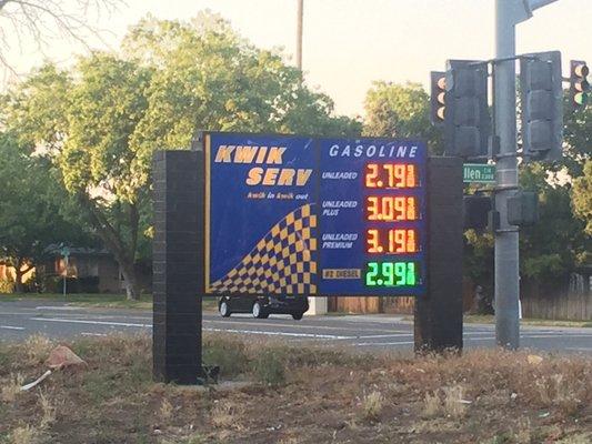 Gas prices