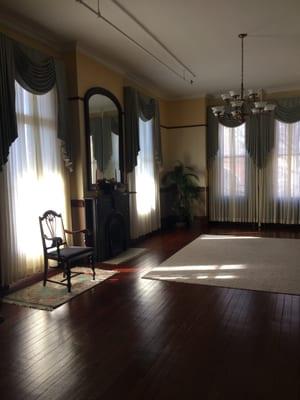 The Grand Parlor at 9 Vassar Street is available for rent.  Great space for business conferences, family reunions, special events, and more!