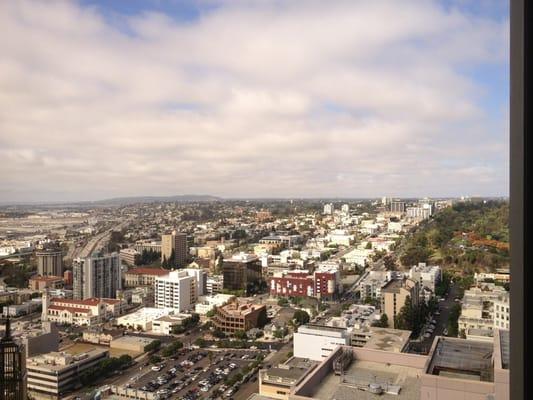 Lovely view from the 31st floor!