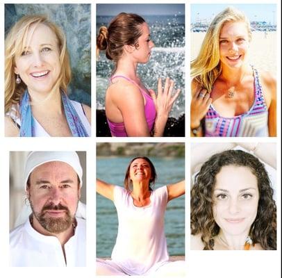 Some of our incredible Yoga instructors