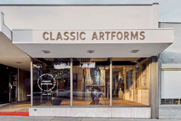 Classic Artforms front windows