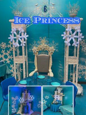 Ice Princess Party Room