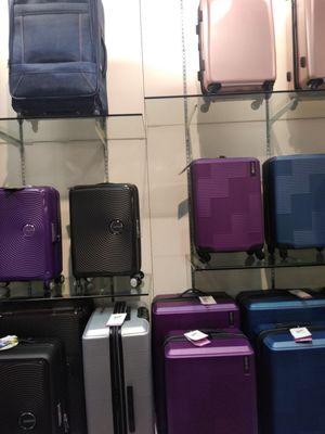 American Tourist luggage....all about color's