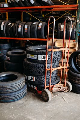 We carry a large selection of top quality tires!