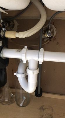 The incorrect way to install duel kitchen sink plumbing (Caswell) read review in “not currently recommend” below.