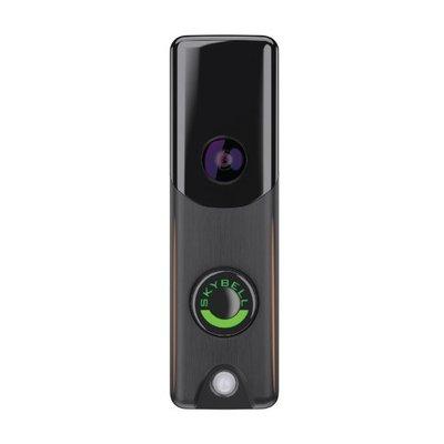 Answer your door from your smartphone with our HD video doorbell.