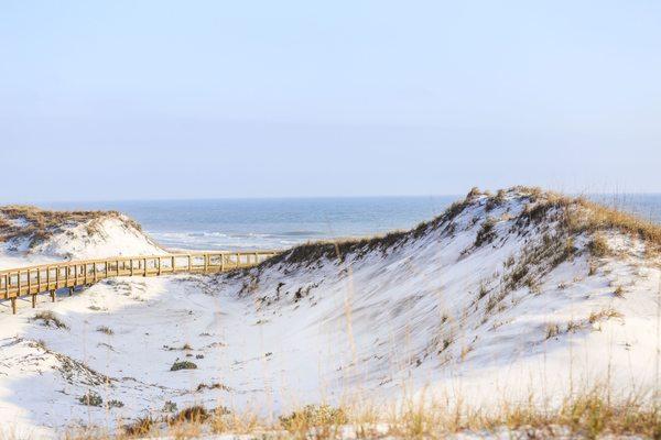 The spectacular dunes of Watersound Beach on 30A