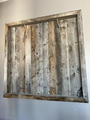 Claimed barn wood