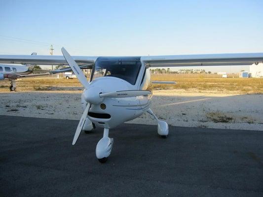 The plane for the Discovery Flight.