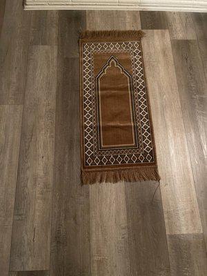 My son's little prayer rug