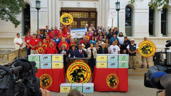 Supporting the San Antonio Fire Fighters--Let the People Decide