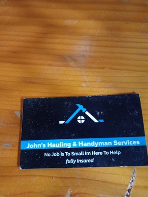 John's Hauling & Handyman Services