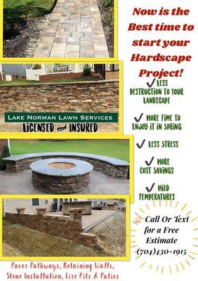 Hardscape Design and Installation Available