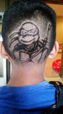 Ninja Turtle Des Moines Best barbershop!