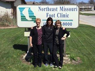 Staff of Northeast Missouri Foot Clinic