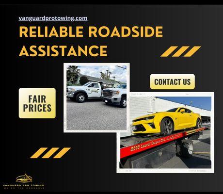 Reliable Roadside Assistance, Fair Prices