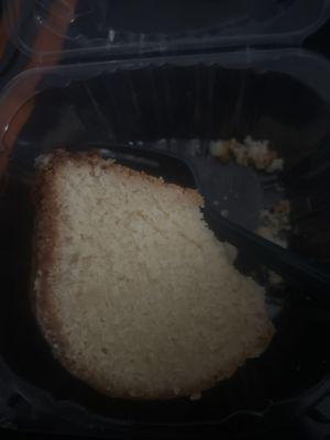 Lemon pound cake