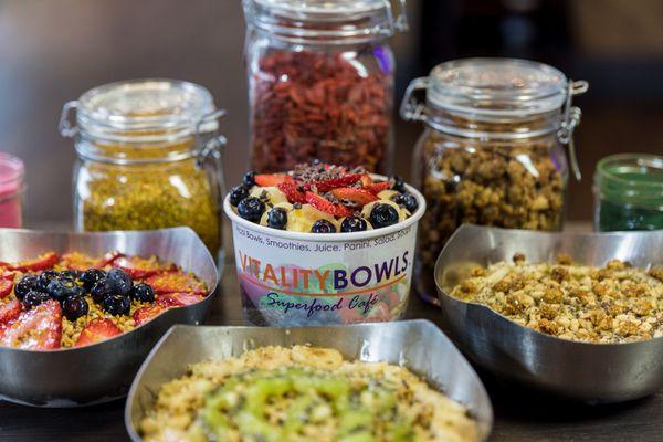 Bowls packed with Superfood Ingredients